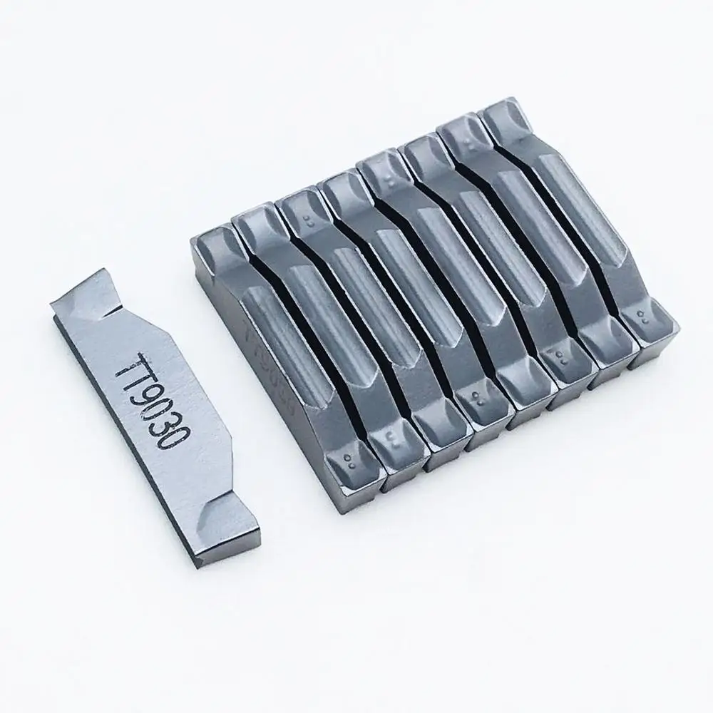 10 pieces of TDC3 TT9030 turning insert taegutec slotting carbide lathe parts tool | Turning Tool
