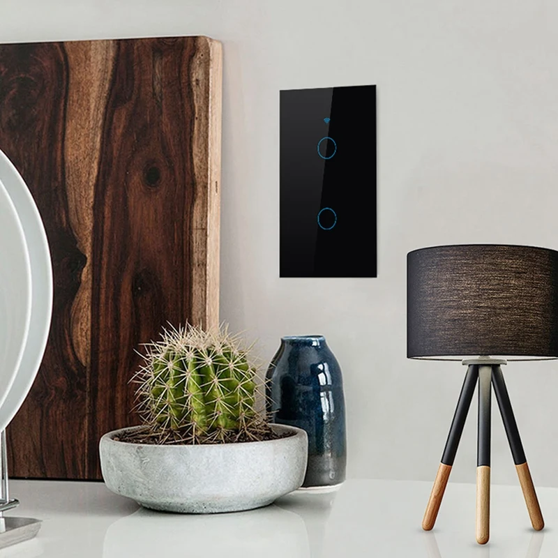 Умный светильник переключатель Wi Fi настенная контактная панельная розетка Alexa