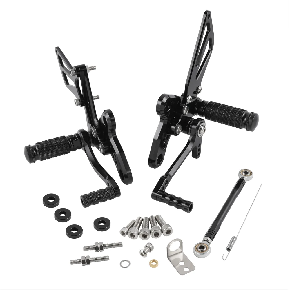 

ЧПУ Регулируемые колышки для ног, колышки для ног, наборы для ног для Suzuki GSX1300R Hayabusa 1999-2016 2000 2001 2002 2003 2004 2005 2006