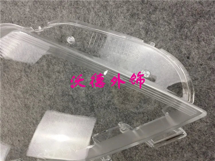Прозрачный абажур накладка на переднюю фару для Volkswagen VW Santana 2013 2014 2015|lens cover|lens