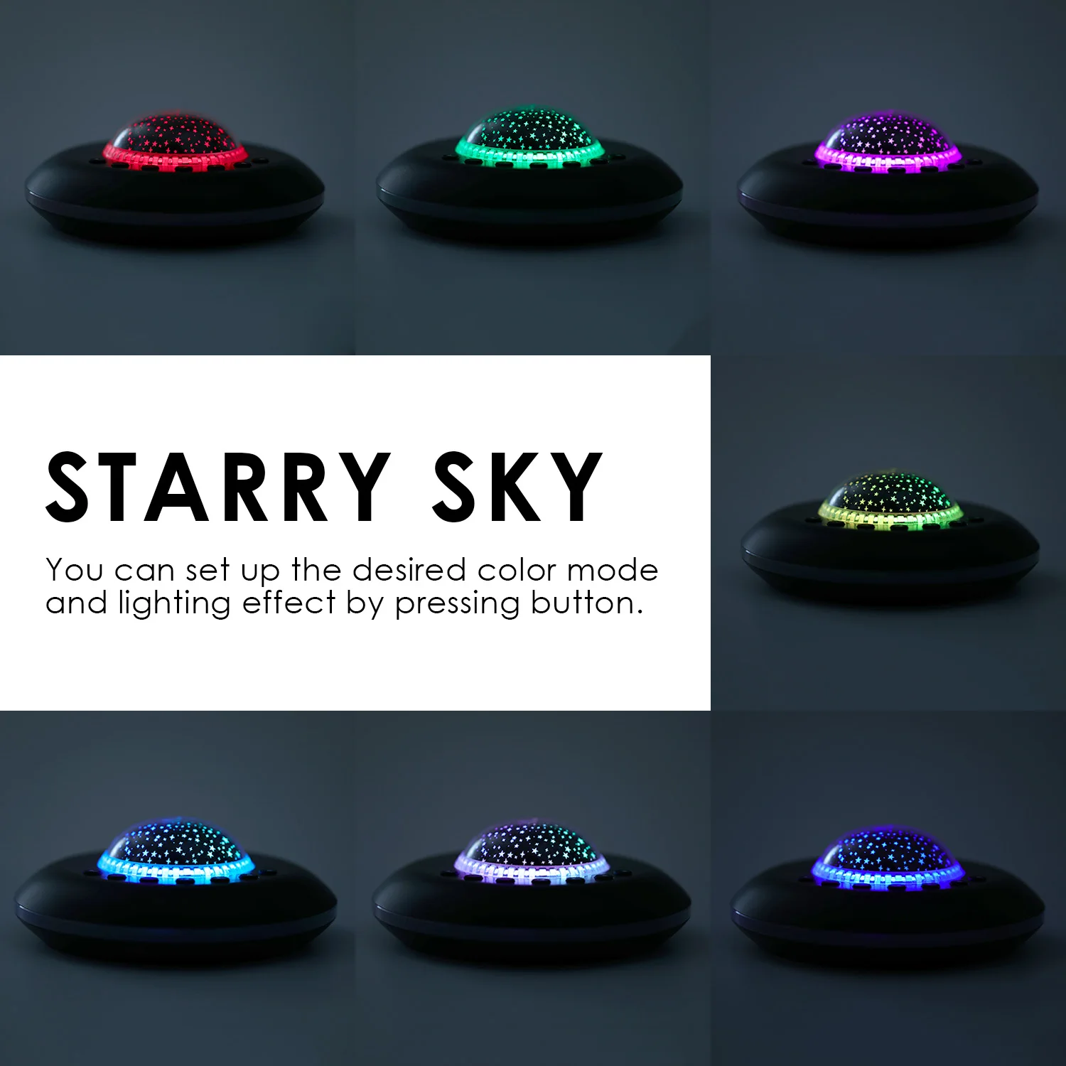 Белый шум машина для сна ребенка с звездным небом ночной Светильник