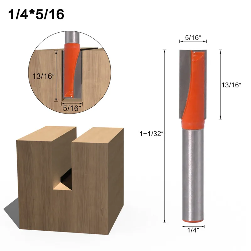 1/4 Shank Cleaning bottom Engraving Router Bit Milling Cutter Woodwork Woodworking Tools CNC Cutters Endmill for Wood | Инструменты