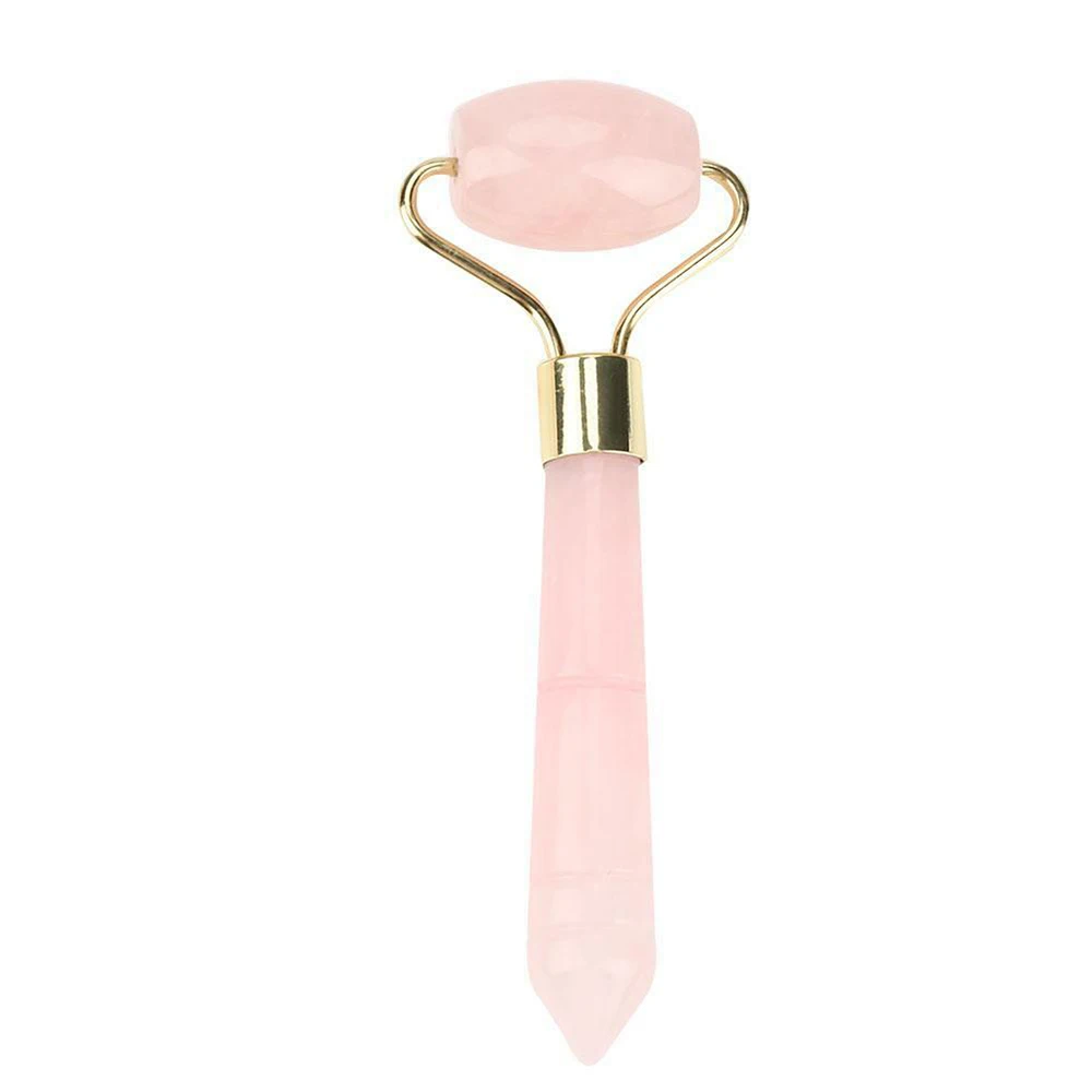 Массажный ролик для лица Нефритовый камень похудения тела головы шеи массажер