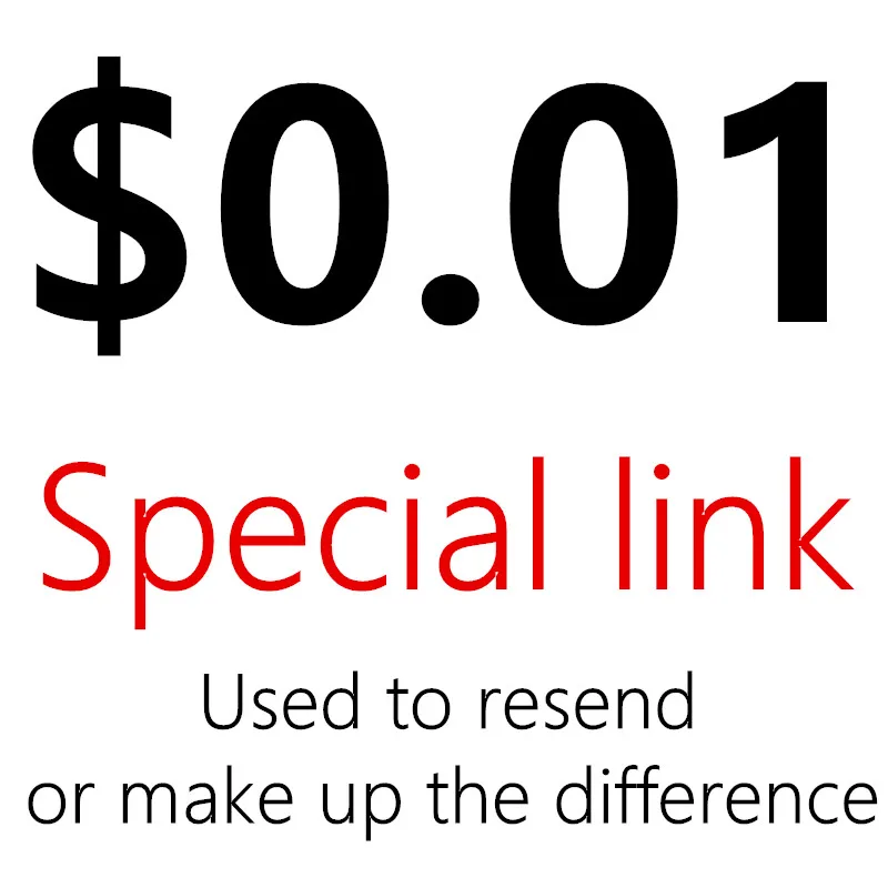 

Не для продажи товаров! Использовался только для повторной отправки или погрешности!