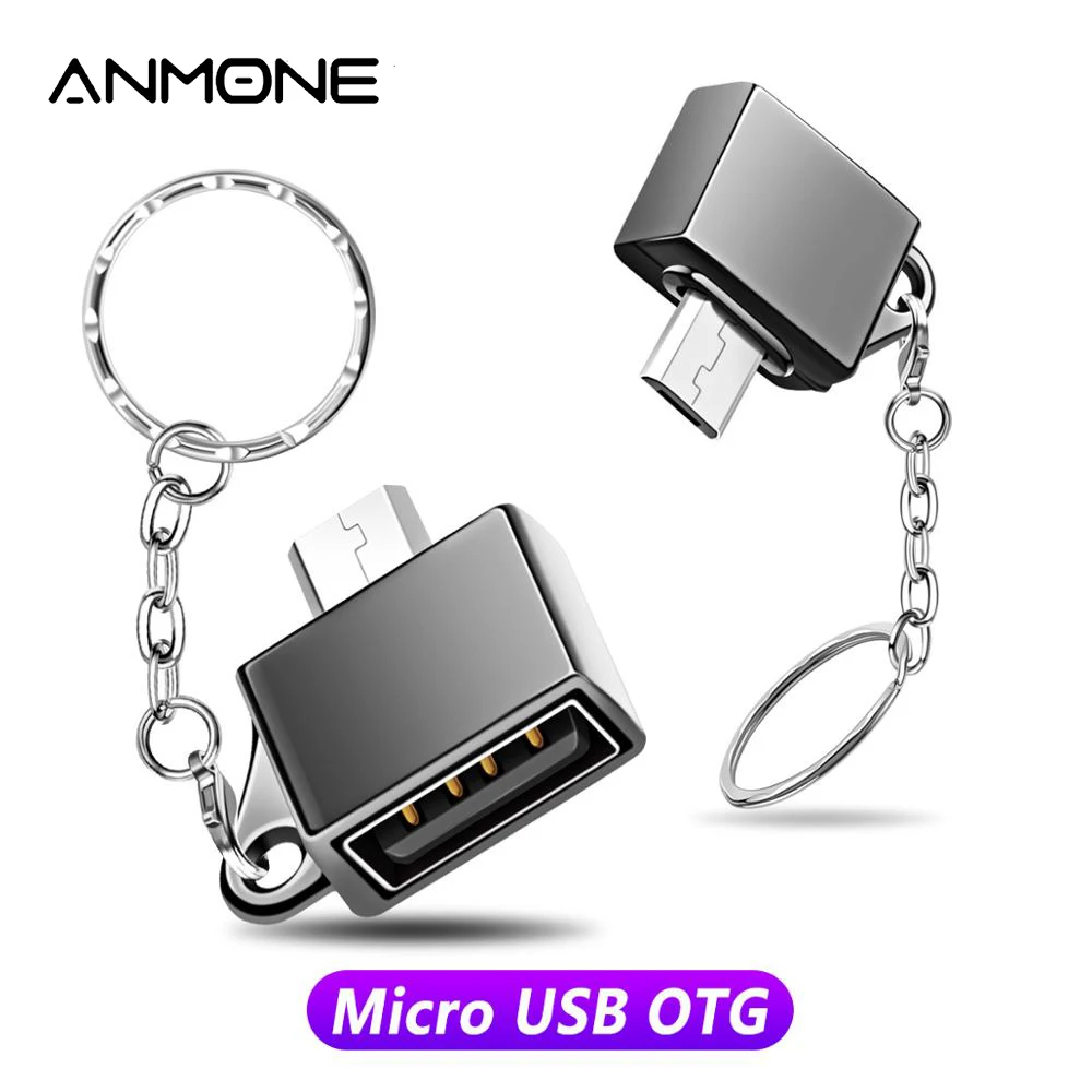 ANMONE микро USB OTG адаптер Android Конвертер для Мобильный телефон планшет кабель разъем