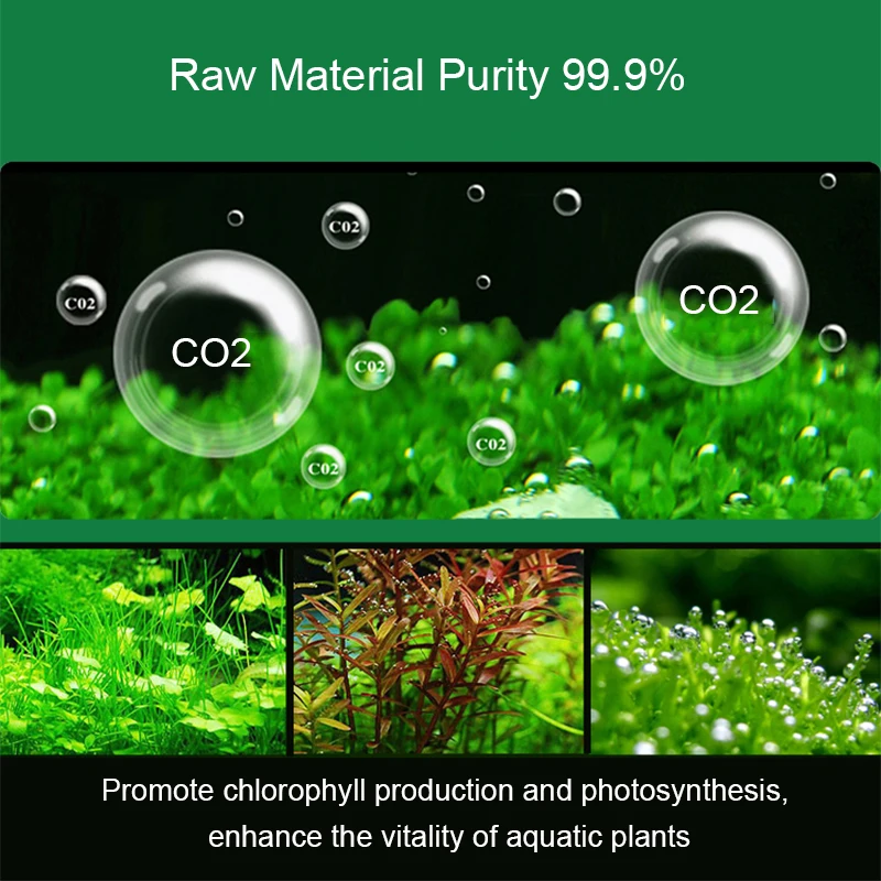 Аквариумный генератор CO2 реактор лимонная кислота пищевая сода порошок
