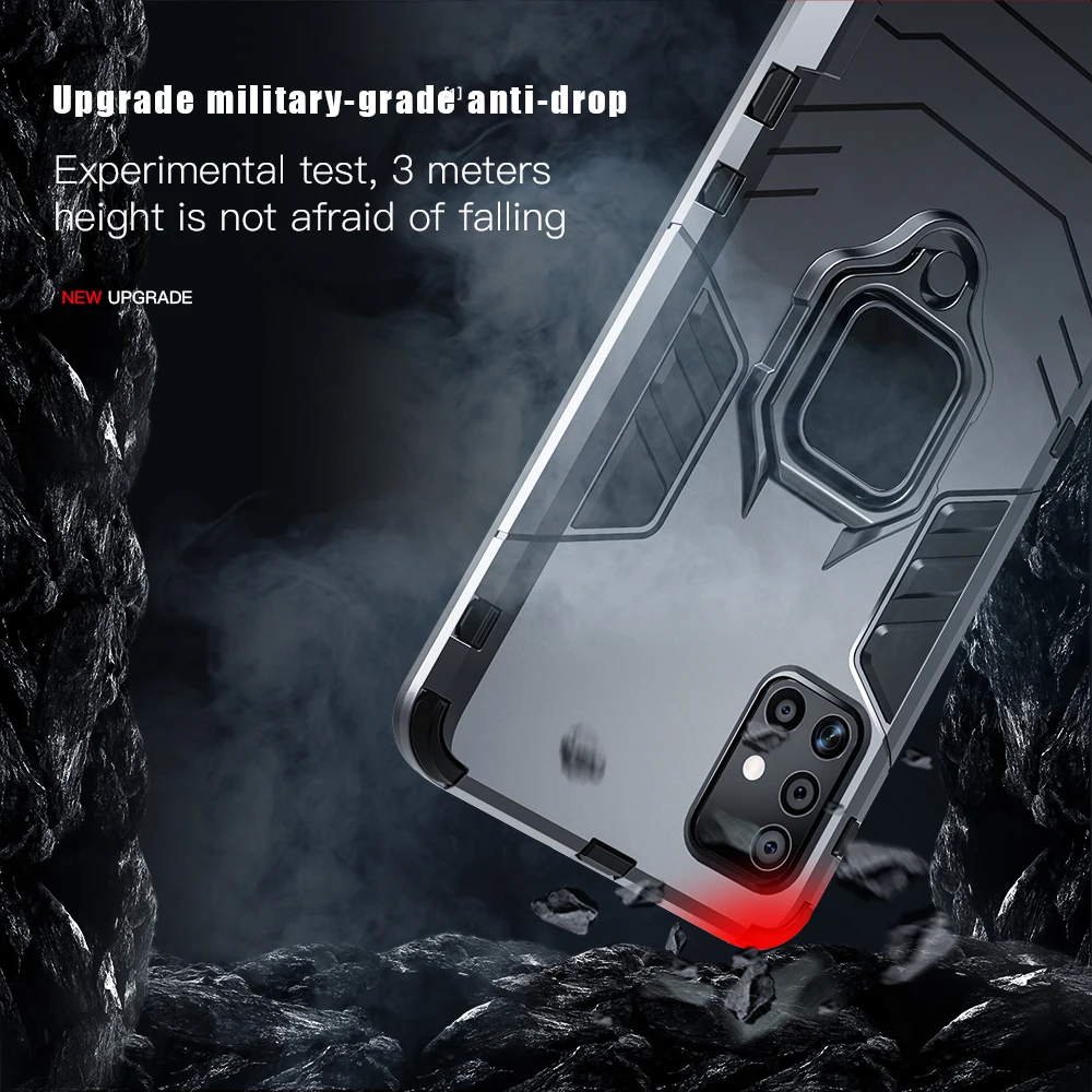 keysion shockproof case for samsung a71 a51 a81 a91 a70s a50 s10 note 10 lite phone cover for galaxy a22 a32 5g a11 a01 m30s a12 free global shipping