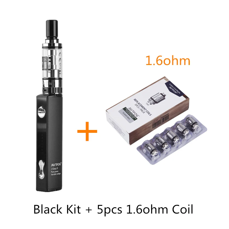 Vape комплект JUSTFOG Q16 стартовый комплект 900 мАч батарея 2 мл бак распылитель подходит 1,2 Ом 1,6 Ом катушки электронная сигарета комплект VS P16A комплект - Цвет: Package D