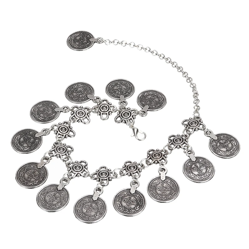 Браслет на ногу Sainio в винтажном стиле украшение для ног бохо подвеска пляжа