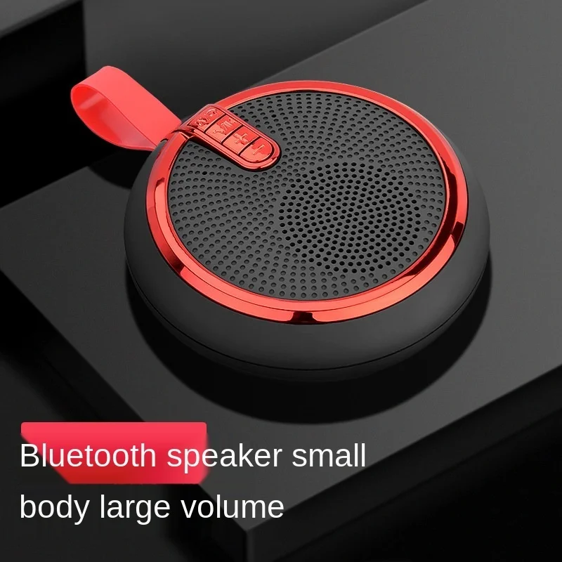 

New Bluetooth speaker new small stereo Bluetooth outdoor speaker pluggable audio link computer mobile phone universal