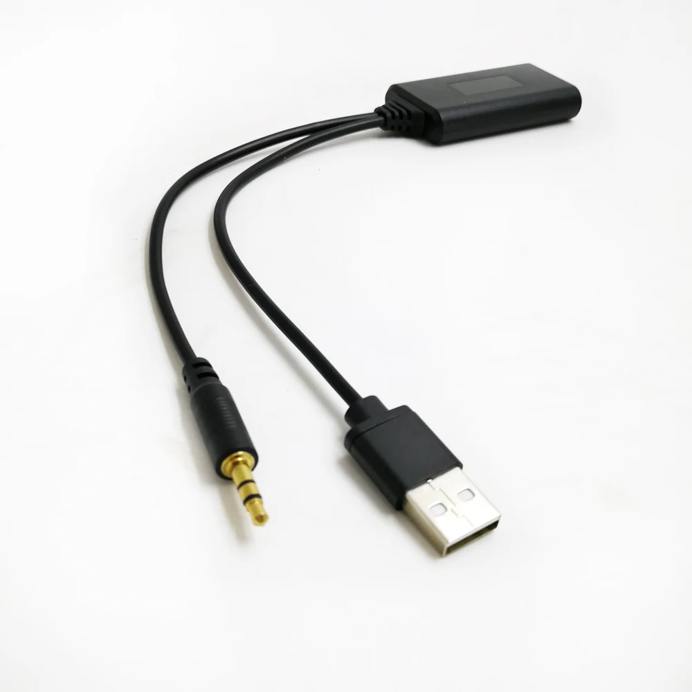 10 шт. Bluetooth-адаптер AUX USB 5-12 В для Volkswagen BMW Peugeot | Автомобили и мотоциклы