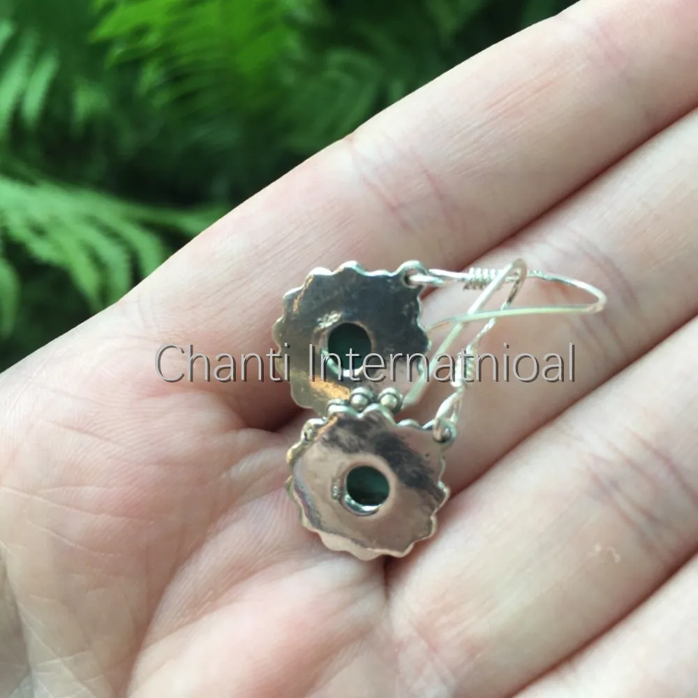 Серьги Этнические Ручной Работы Ювелирные изделия из редкого аметиста 3 1