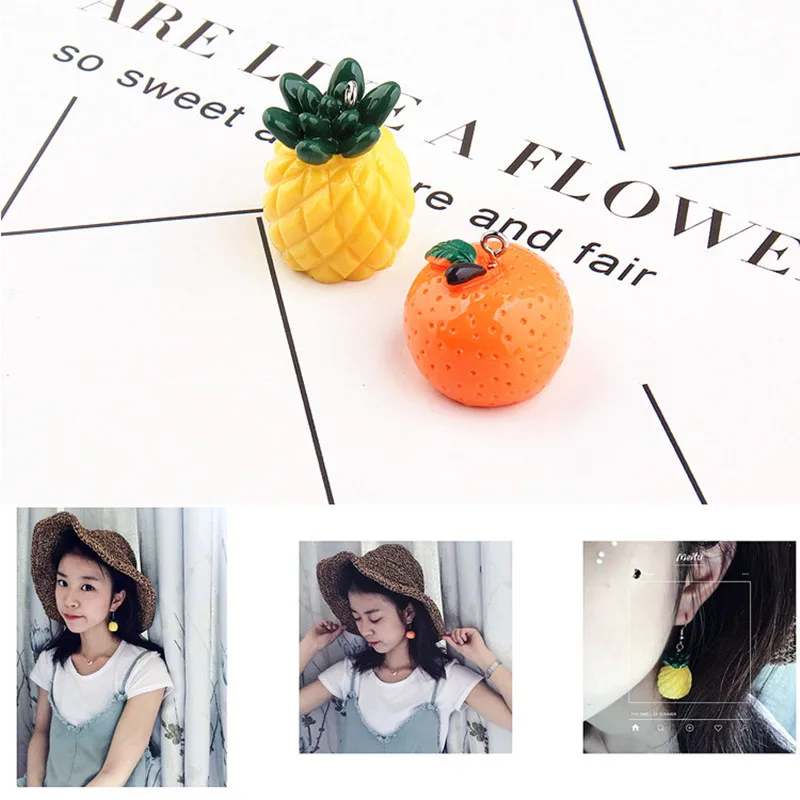 Стереоскопический оранжевый ювелирные изделия аксессуары серьги с кристаллами