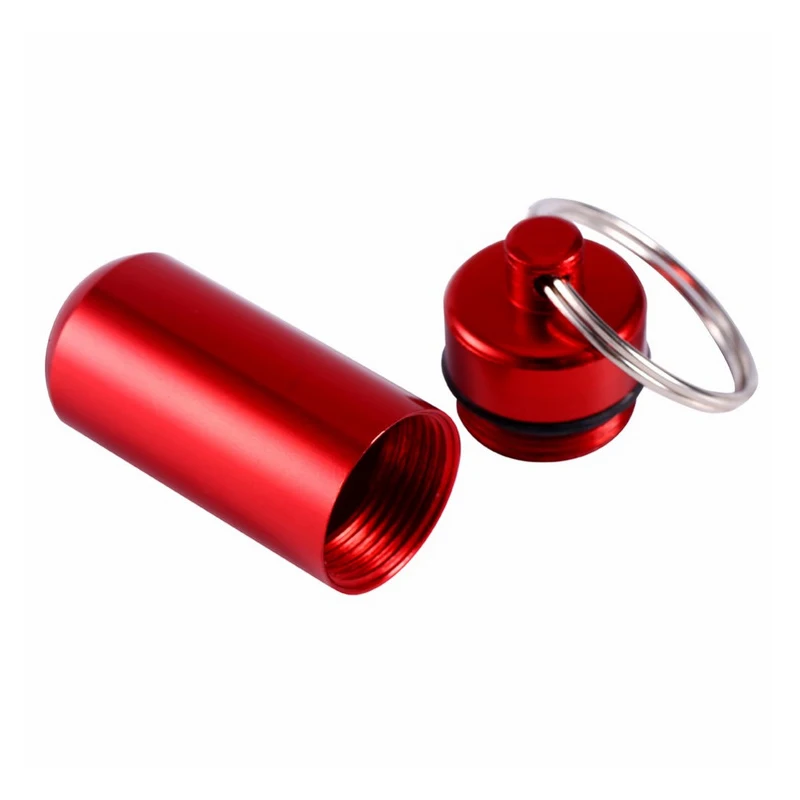 1 шт. брелок мини портативный дорожный медицинский контейнер для таблеток