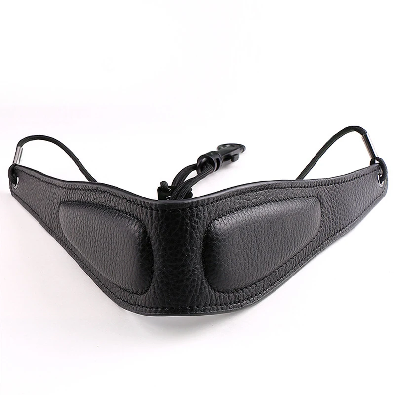 Новый высококачественный кожаный ремень саксофон для массажа шеи и плеч можно