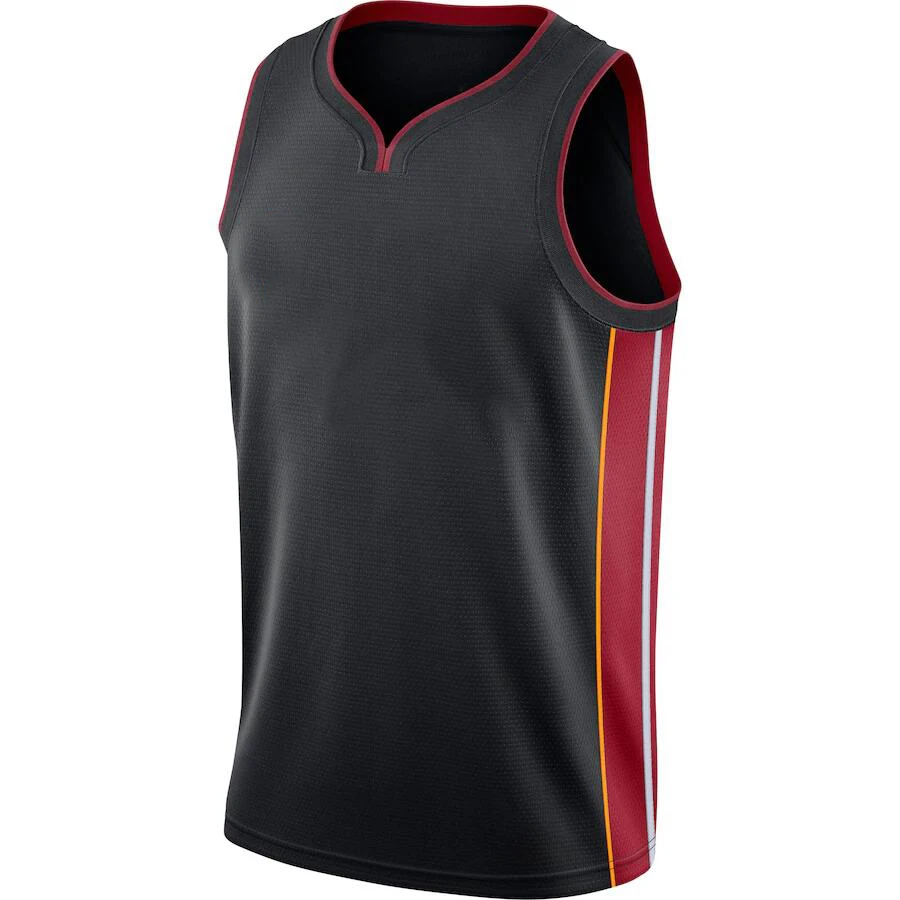 

Free New 2021 Men American Basketball Miami Heat Jersey Bam Adebayo Jimmy Butler European Size T Shirts