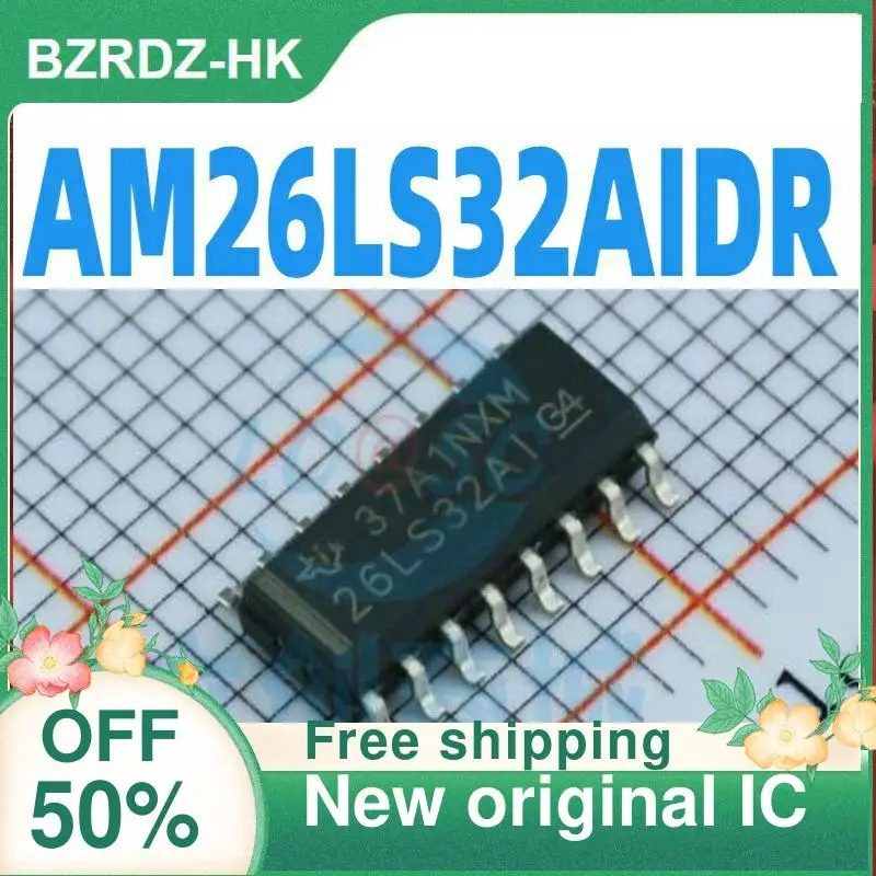 

1-20PCS AM26LS32AIDR 26LS32AI G4 SOP-16 New original IC