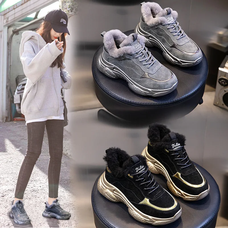 Yiluan/брендовая модная кожаная обувь для папы женская черного цвета Новинка 2020