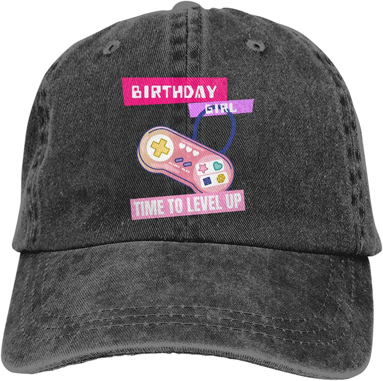 

Gamer Girl Birthday Baseball Cap Men Dad Snapback Summer Hats Trucker Fashion Cowboy Hat Work Cool Caps