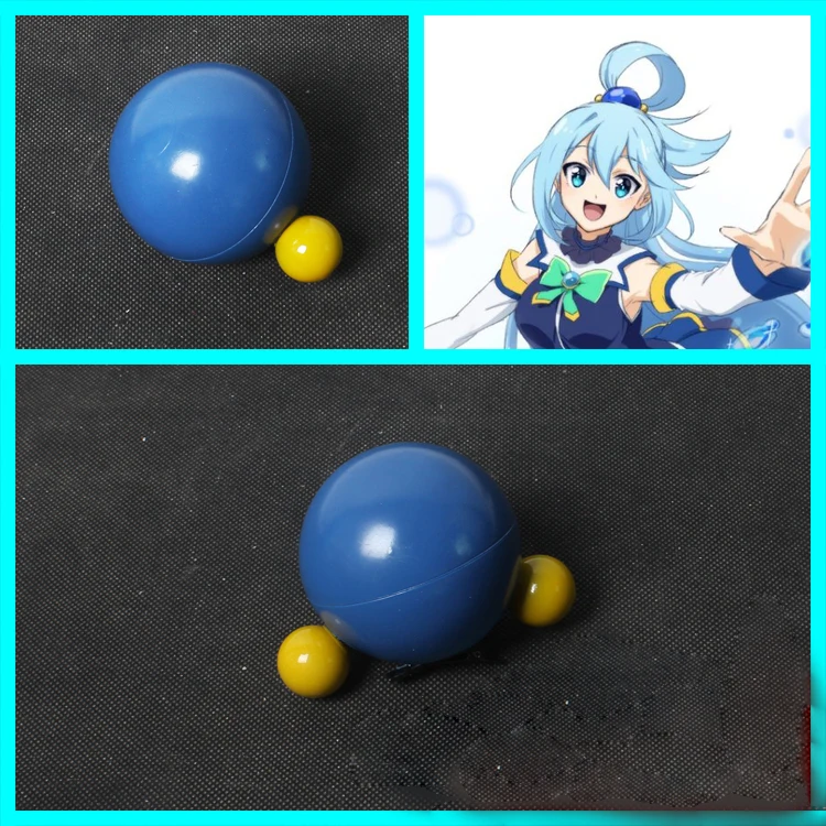 Kono subarashi sekai ni shukufuku wo! Головной убор с голубым бабом косплей костюм головной