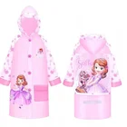 Плащ с изображением персонажей мультфильмов, летняя непроницаемый для детей мальчиков и девочек пончо для девочек дождевик плащ женские и мужские плащ на открытом воздухе