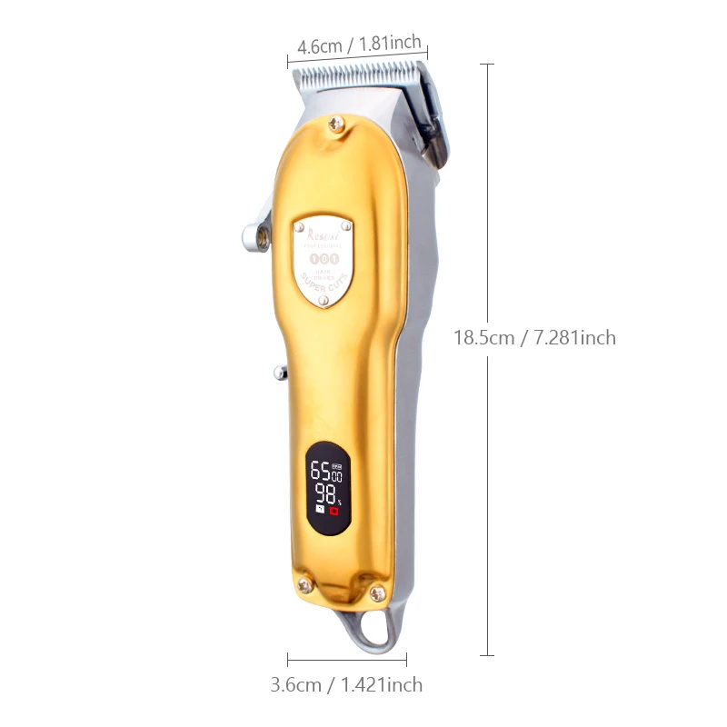 

Barber Shop Hair Clipper Professional Rechargeable Hair Trimmer Men Beard Electric Cutter Hair Cutting Machine Haircut Cordless