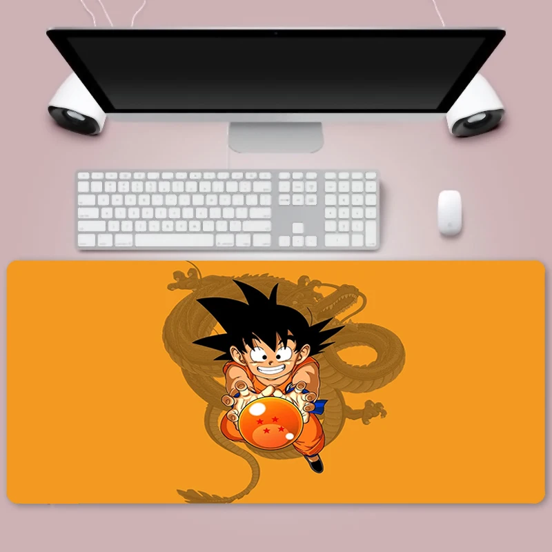 

Super Saiya Mouse Pad Large Game Computer Keyboard Office Long Table Mat Kawaii Desk OfficeHome Decoration Antislip