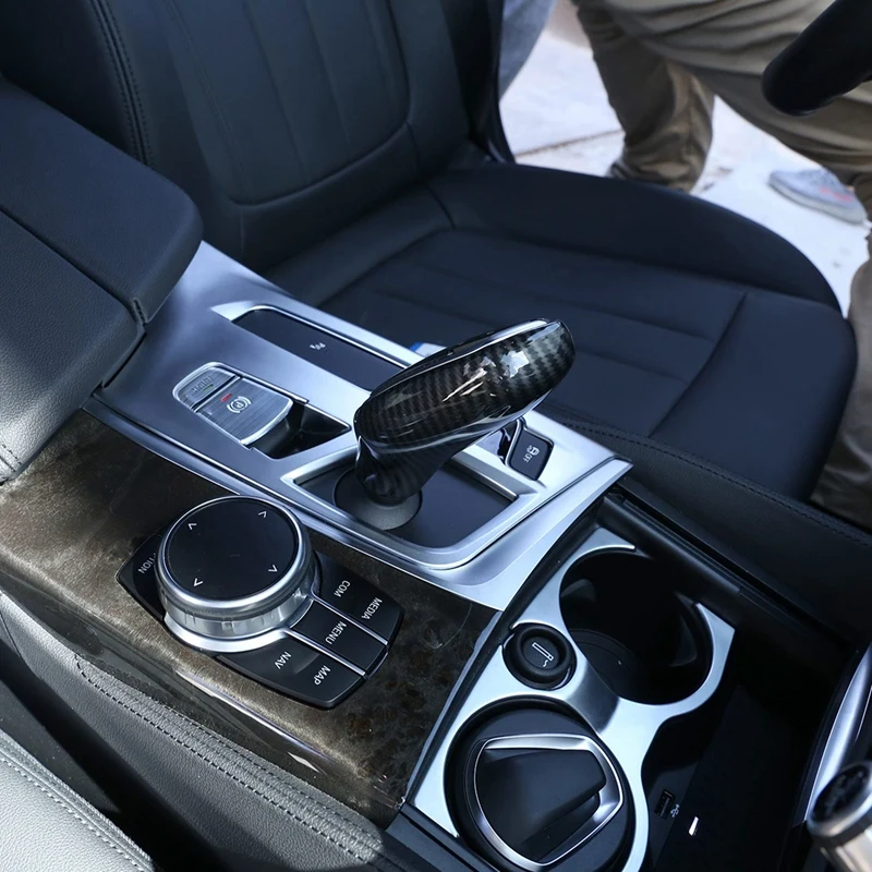 Для BMW X3 X4 G01 G02 5 6 7 серия G30 G11 G12 2018 2019 левой вождения углеродного волокна чехол для