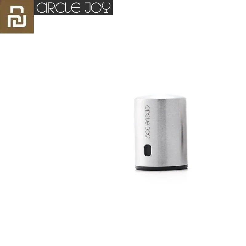 Wine stopper Xiao mi jia Circle joy автоматический открывалка для бутылок красного вина Электрический штопор фольга резак пробковый инструмент для домашнего использования - Цвет: Wine stopper