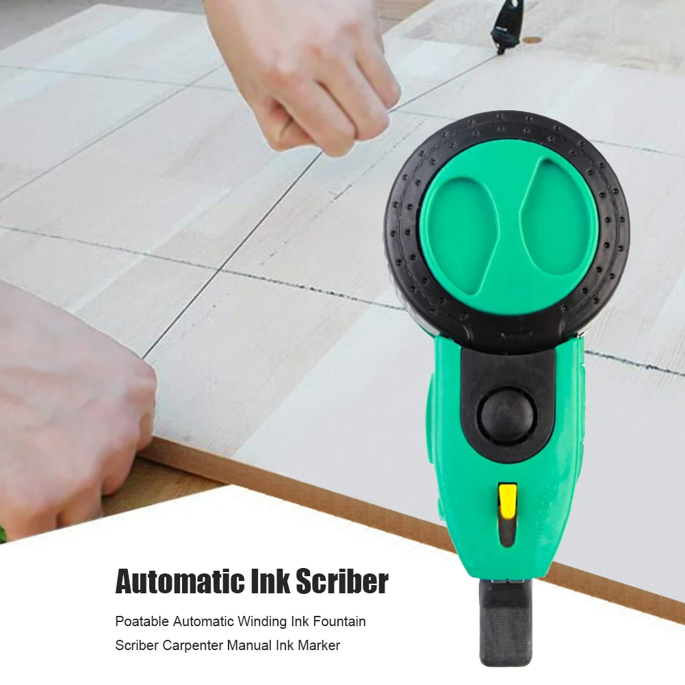Портативный плотничный ручной маркер чернильный Автоматическая обмотка
