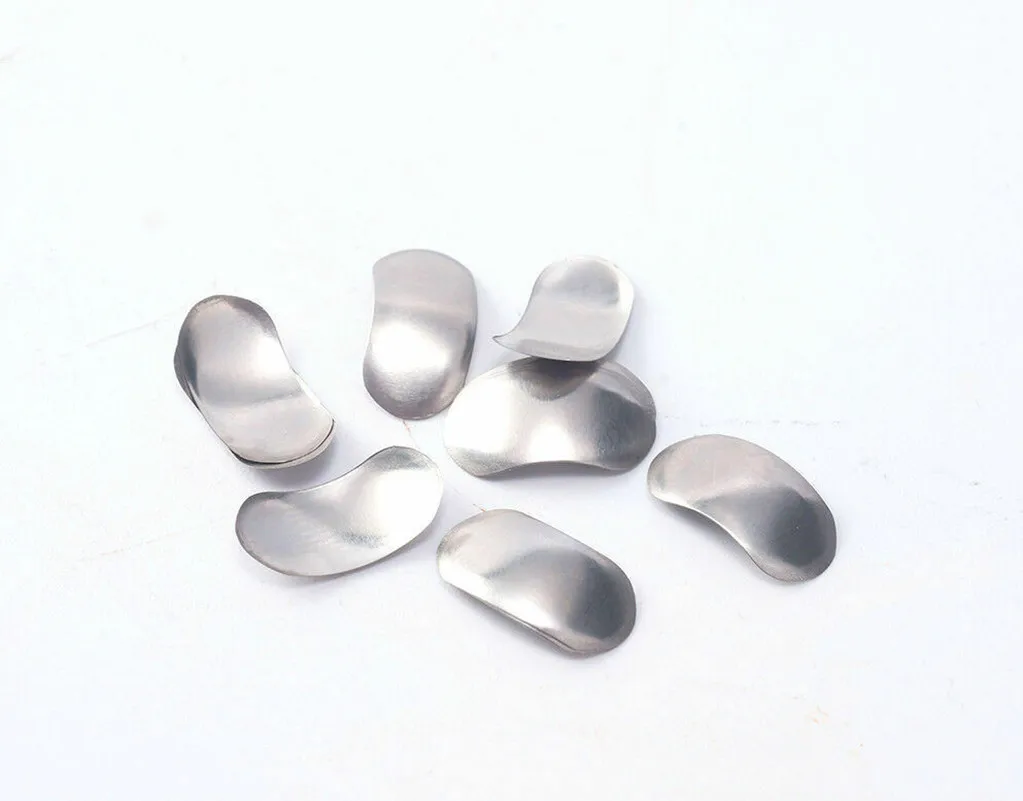 100Pcs Dental Matrix Bands Sectional Contoured Matrices Wedges Stainless Steel Refill Large Medium Small