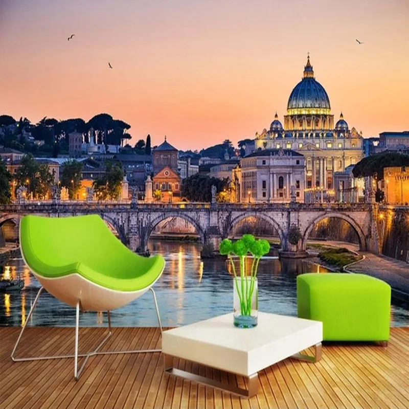 

Настенная 3D фотобумага в европейском стиле, объемный стереоскопический рельеф с нефритом, для гостиной, фона для телевизора, декор для спал...