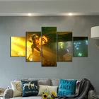 5 шт. The Piltover Enforcer Vi PROJECT League of Legends видеоигра плакат Холст Искусство HD настенная живопись для домашнего декора