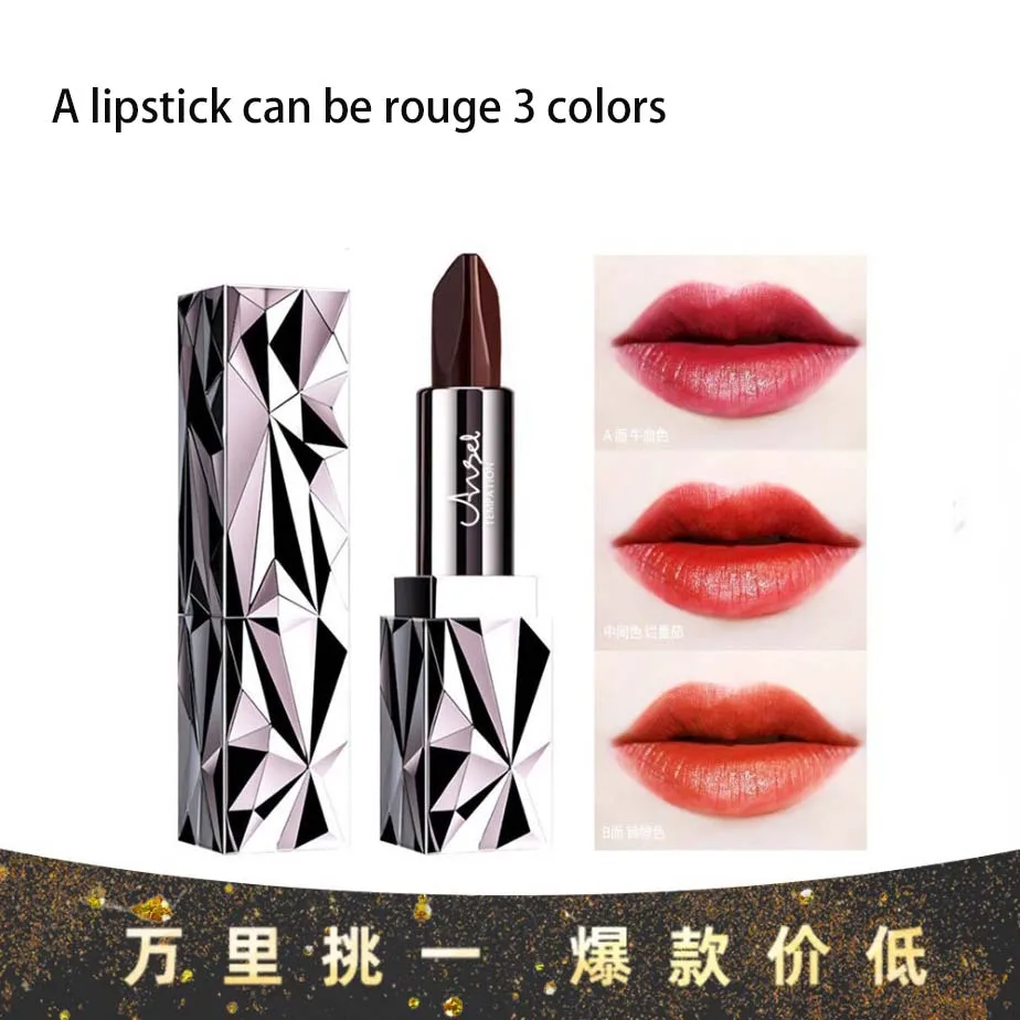 3 в 1 Витаминное масло для губ долговечная натуральная помада меняющий цвет