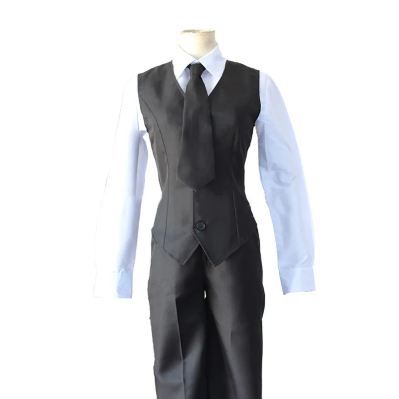 

2020 NEW Anime The royal tutor Heinrich Heine Cosplay costume Cloak uniform full set Coat vest pants hat tie