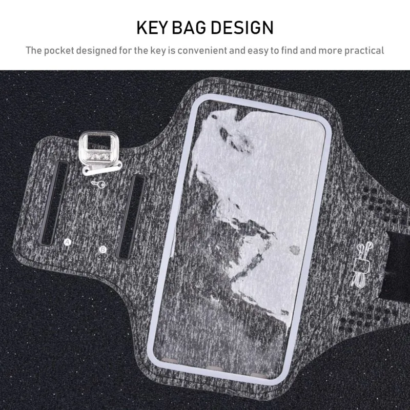 

Running Arm Bag For Below 6.5inch Phone Sport Accessories Waterproof Fitness Bag Arm Case Running Belt Gym Cell Phone Belt