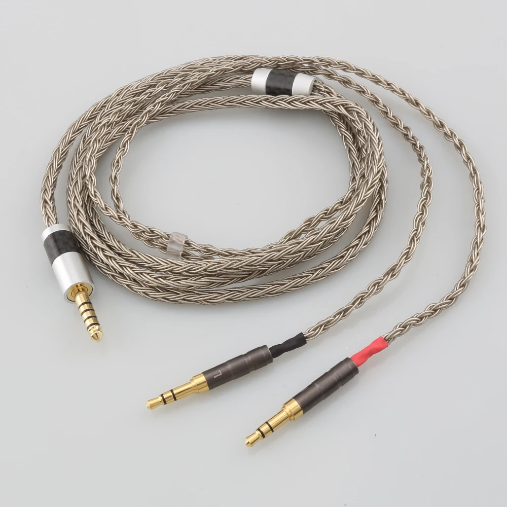 4 pin Xlr 4.4 2.5mm16 Cores Headphone Earphone Cable For 3.5 Hifiman Ananda sundara HE1000se HE6se he400 Z7M2 | Электроника