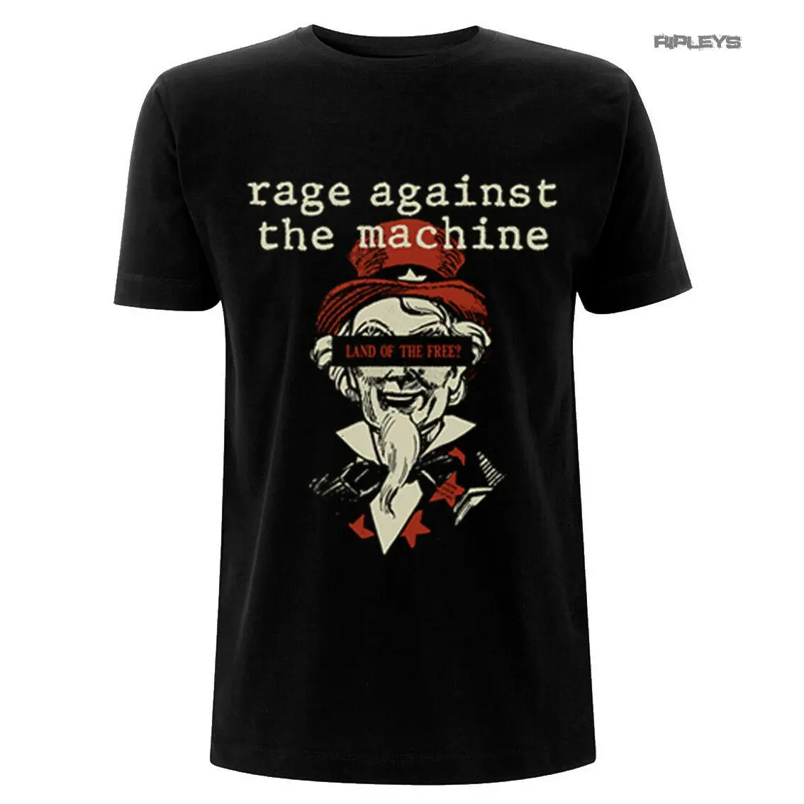Официальная футболка Rage против машины враг земли бесплатно все размеры|Мужские