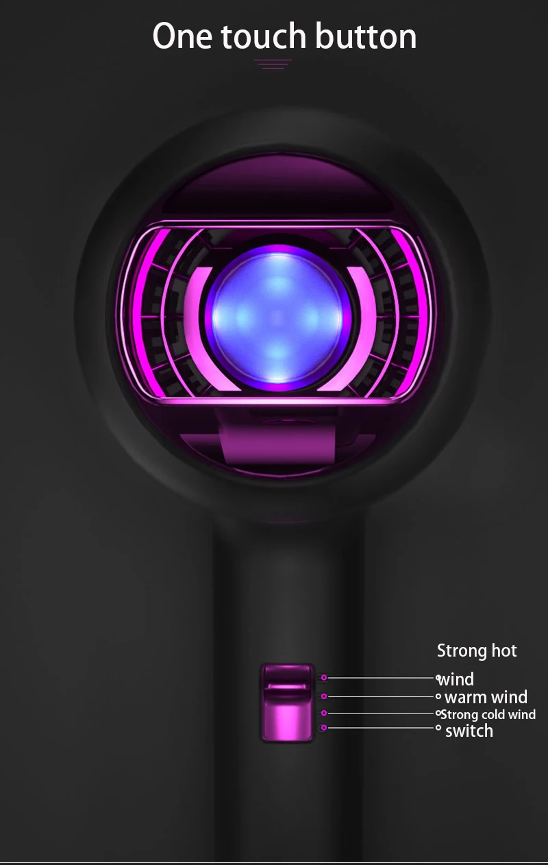 Фен для волос AI Intelligence профессиональный фен сильный ветер салона с горячим