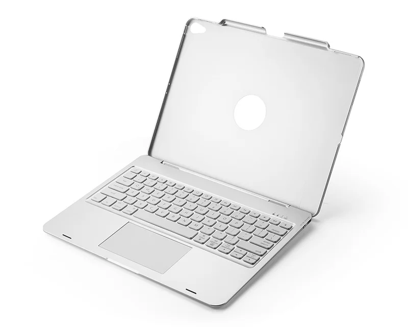 Witsp@ d мышь сенсорная bluetooth клавиатура для iPad 10,", Премиум Пластиковый Чехол, 7 цветов с подсветкой, интеллектуальное включение/выключение