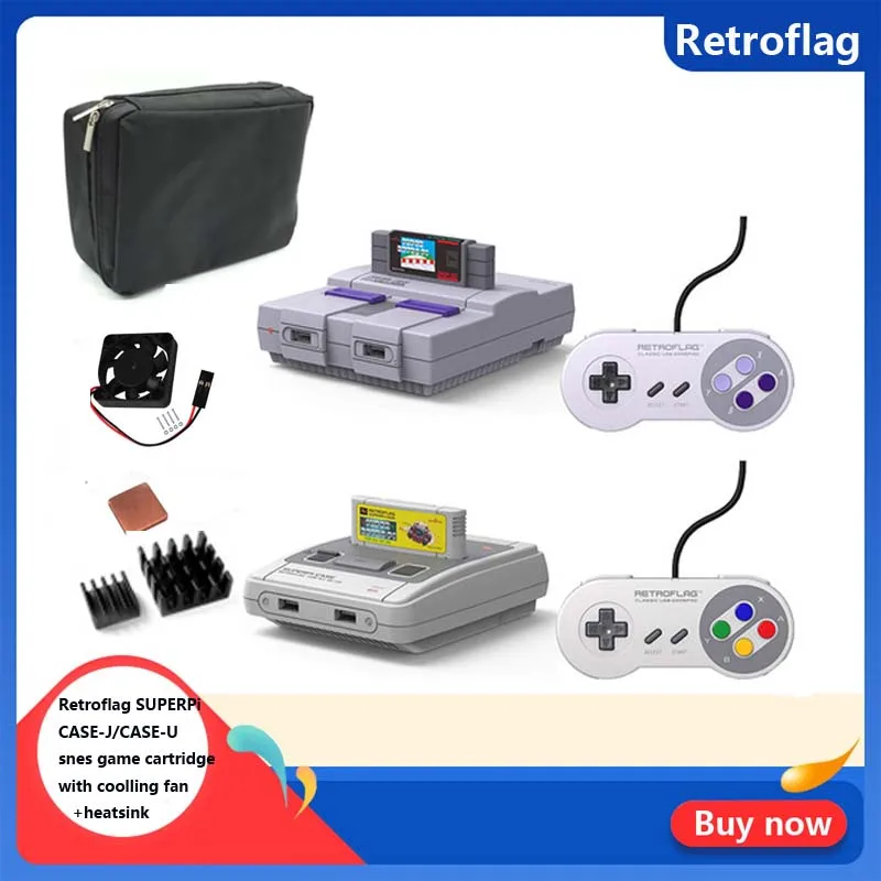 Retroflag SUPERPi Чехол-J/Чехол-U NESPi чехол с дополнительным USB игровой контроллер + мини