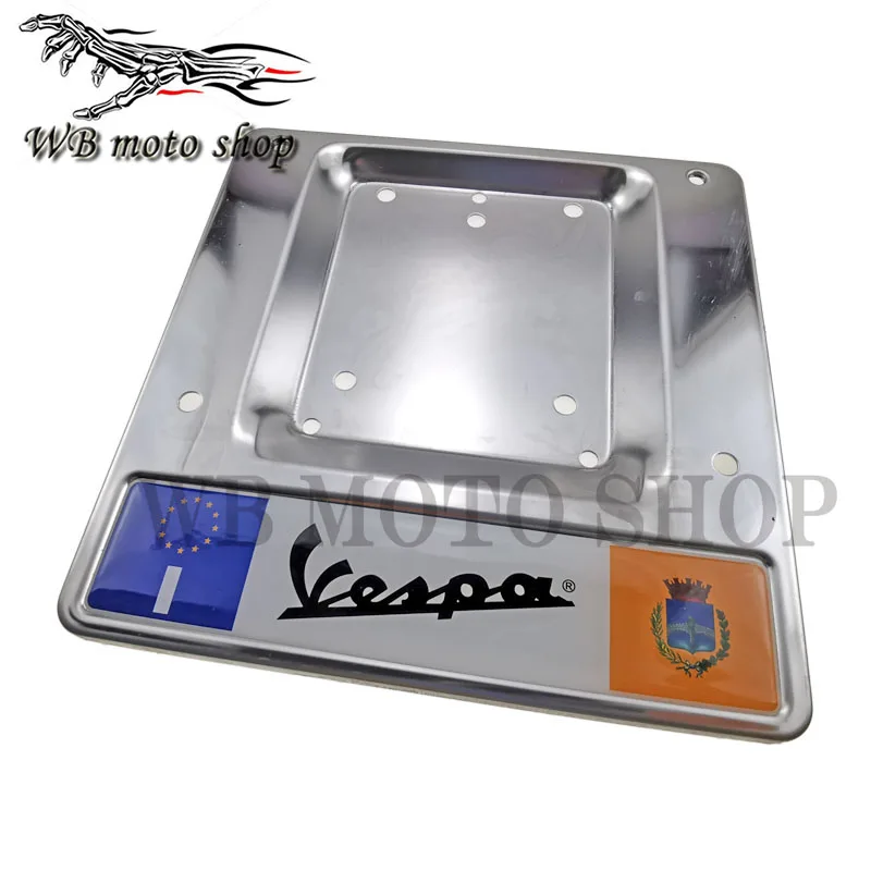 Держатель номерного знака для универсального скутера Piaggio VESPA GTS GTV LX Primavera Sprint PX