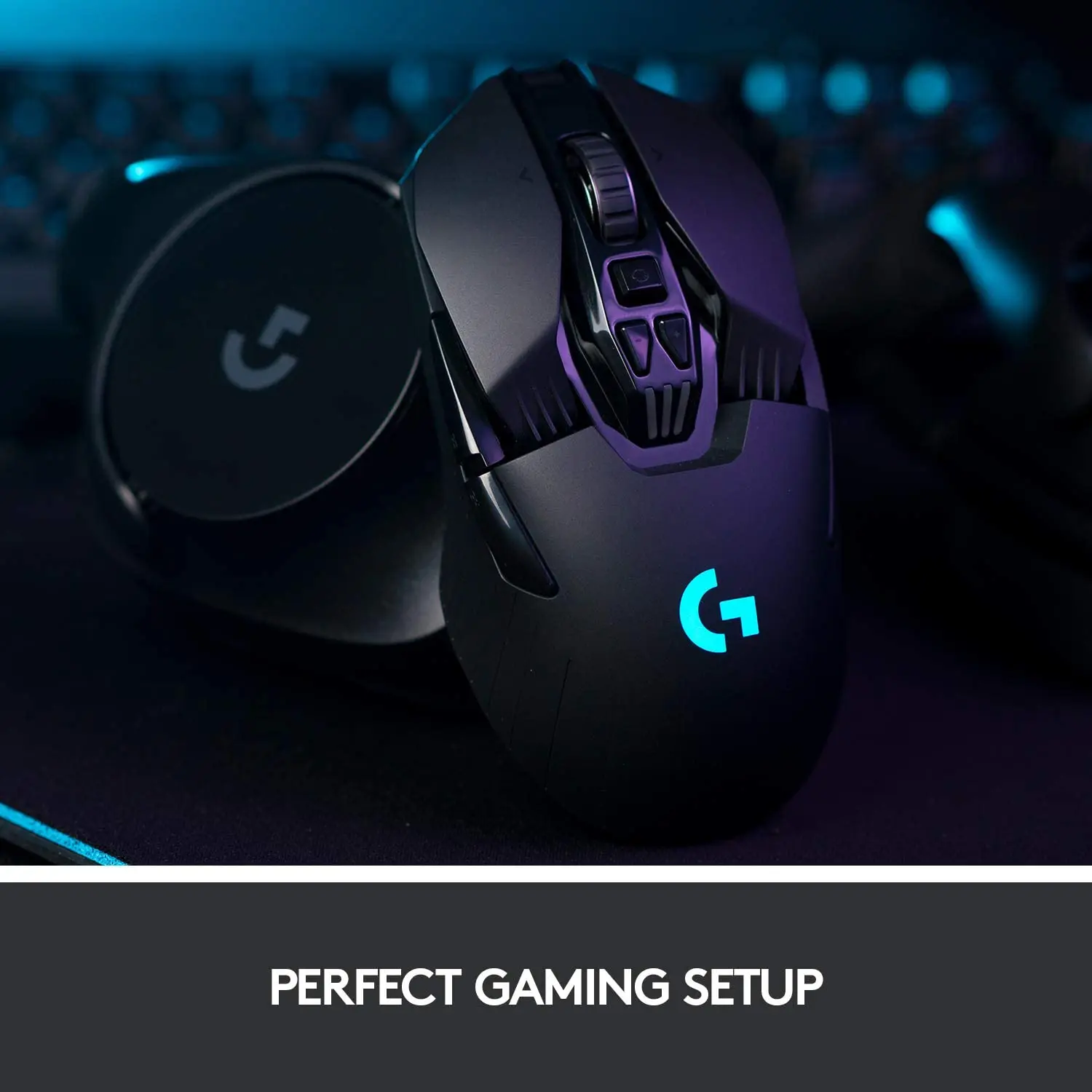 Беспроводная игровая мышь Logitech G903 LIGHTSPEED с сенсором 25K для Hero совместима PowerPlay 140 +