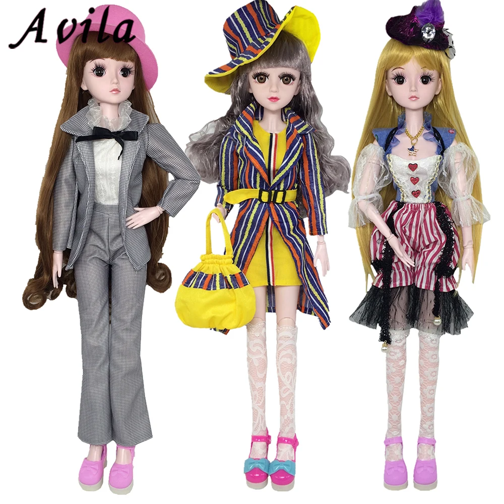 Костюм волшебника для куклы 60 см с брюками носками шапкой и пальто вечернее