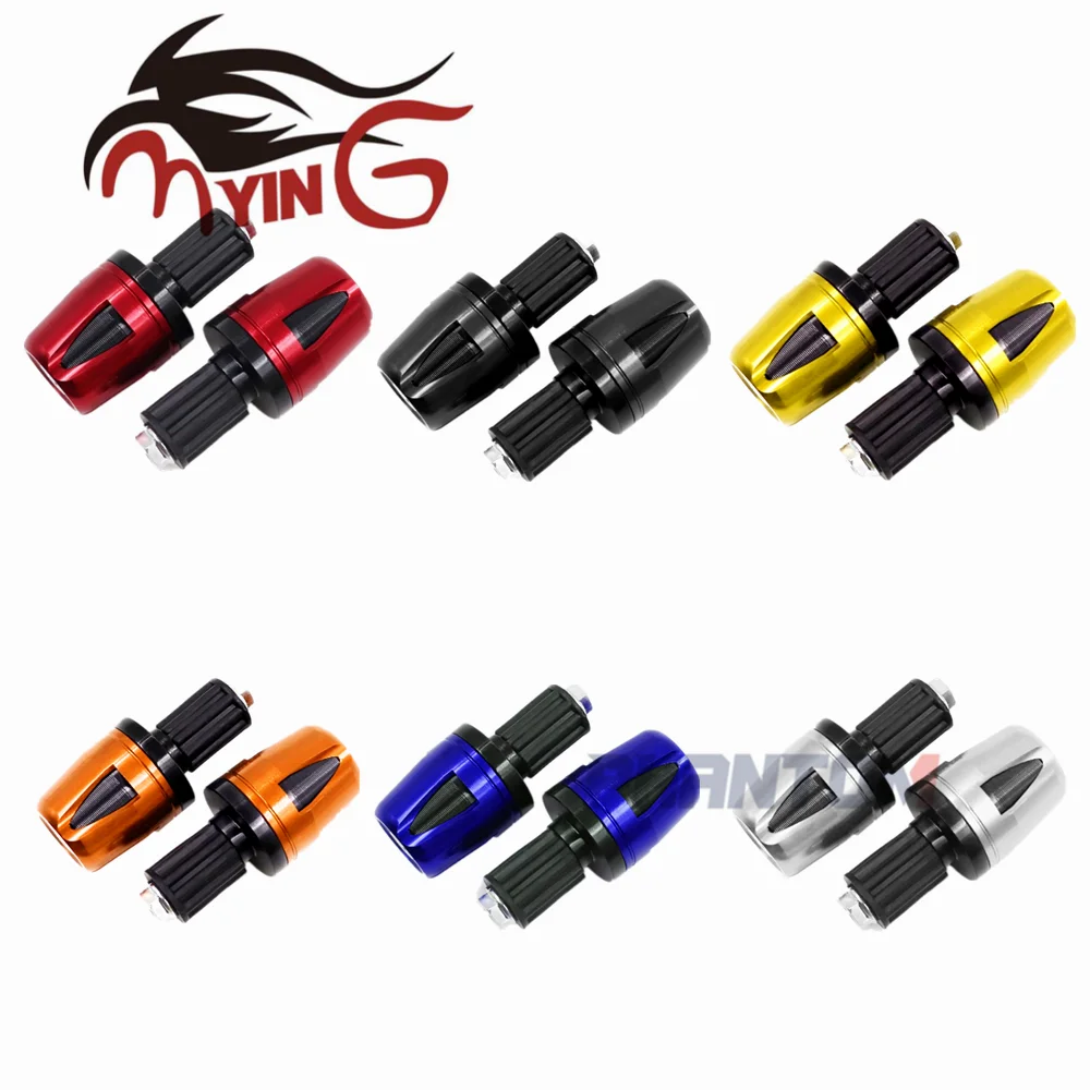 

CNC 22MM Handlebar Grips Handle Bar Cap End Plugs For Kawasaki Ninja ZX6R 636 ZX6RR ZX 6R ZX 6RR 2005 2006