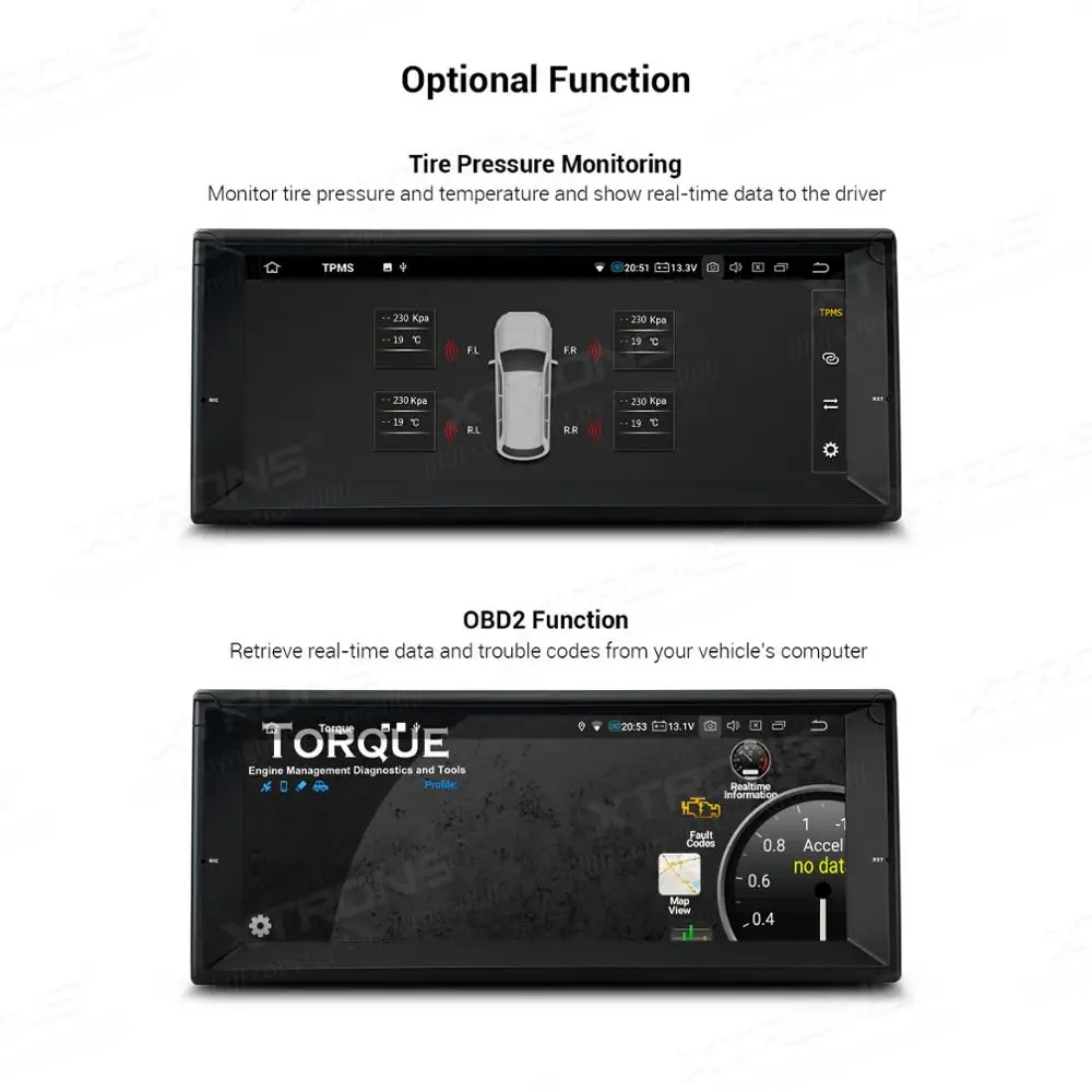 Автомобильный радиоплеер XTRONS Qualcomm Bluetooth 5 0 AptX 10 25 ''Android PX6 GPS для BMW E39 M5 1999 2003 7