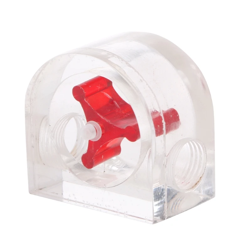 

Computer PC Water Cooling System Water Flow Meter Speedometer Waterproof Sealing T21A