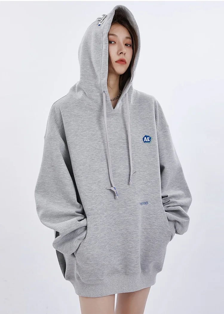

ADER ERROR hoodie Yiyan Qianxi same style 1:1 top quality ADER embroidered Korean version OS male and female couple sweatshirt