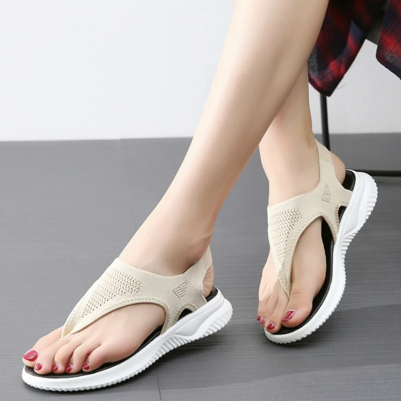 

Summer Women Sandals Beach Shoes Light Soft Plus Size Shoes Woman Fashion Wedges Peep-toe High Quality Ladies Casual Sandals