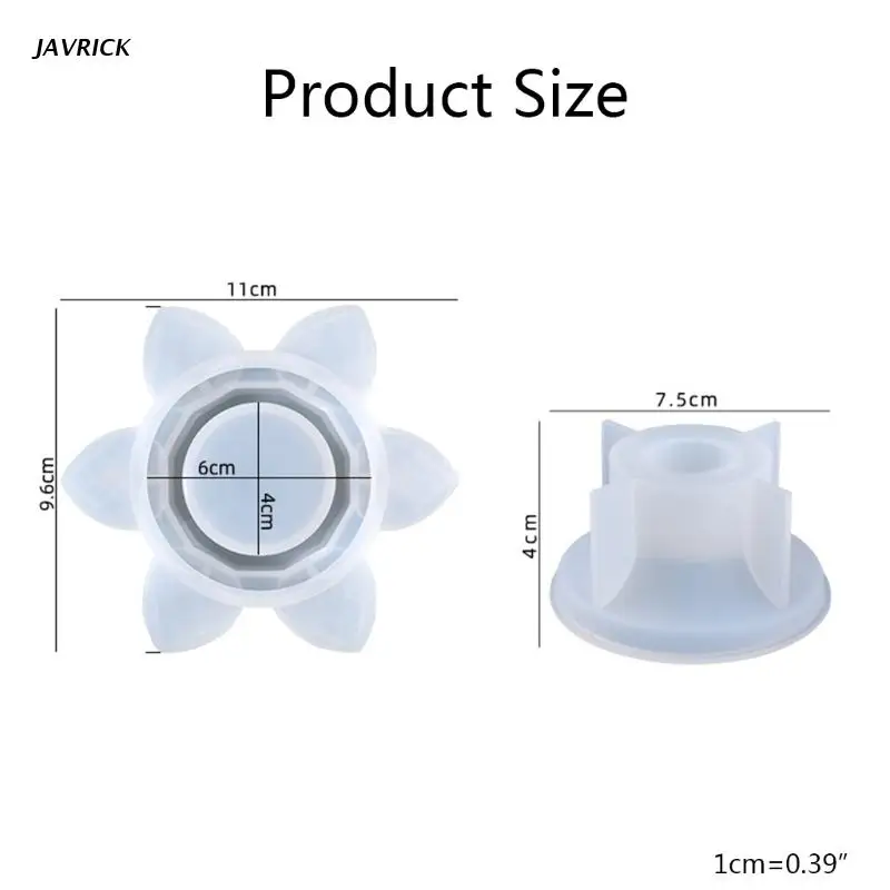 

Flower Candlestick Epoxy Casting Silicone Molds Gifts to your Classmates Family